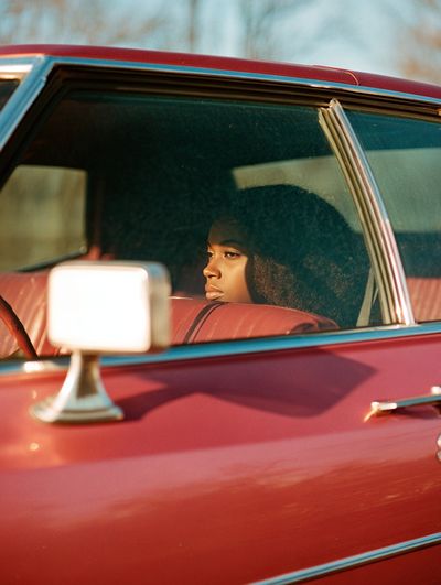 Classic Car Portrait Photography Poster. poster print