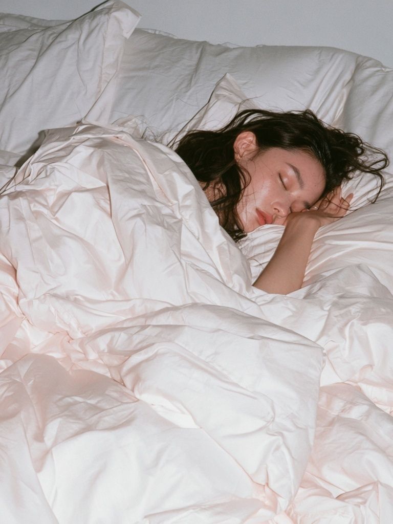 Sleeping Woman Photography Poster. poster detail