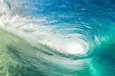 Desktop wallpaper ocean background, HD. poster