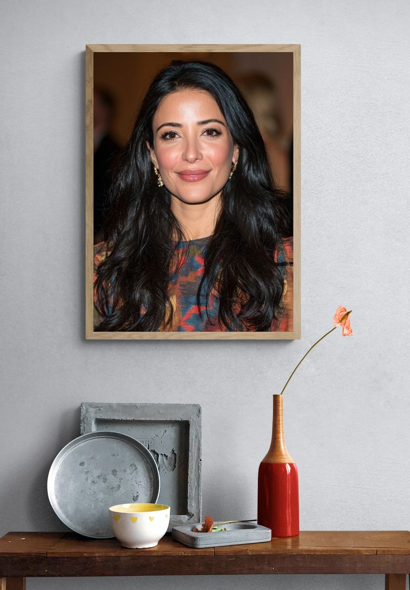 Elegant Woman Portrait Photography Poster. — room view 3