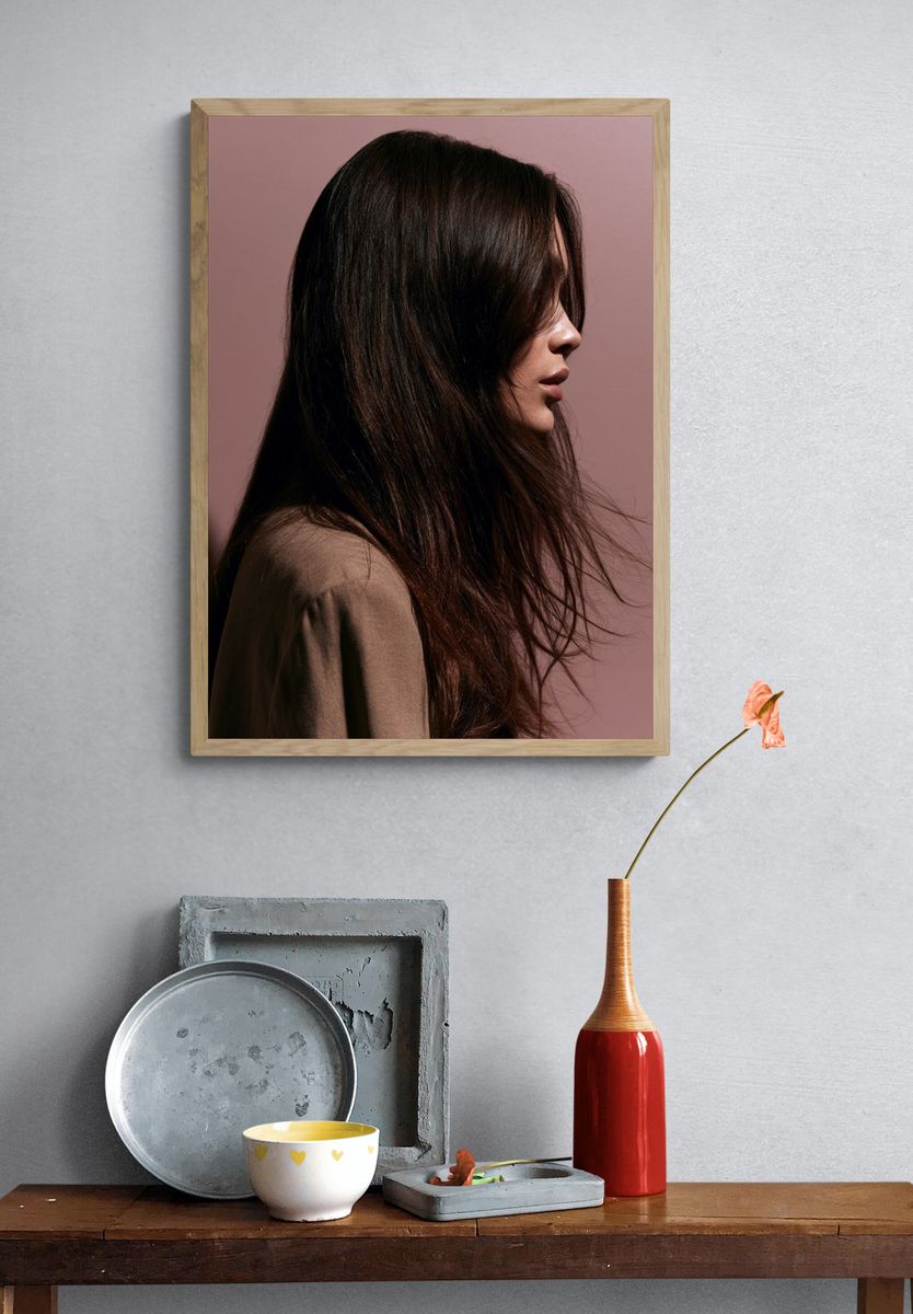 Profile Portrait Photography Poster. — room view 3