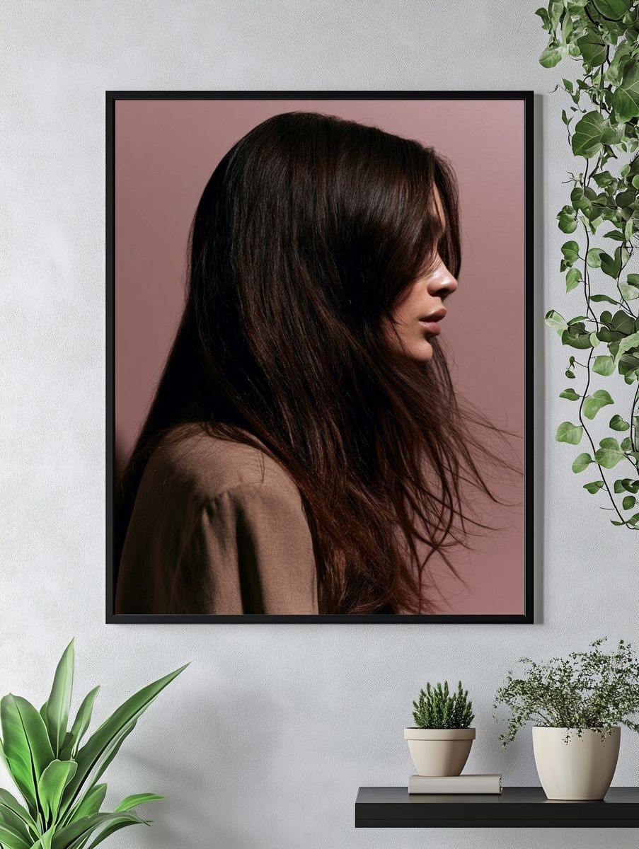 Profile Portrait Photography Poster. — room view 4
