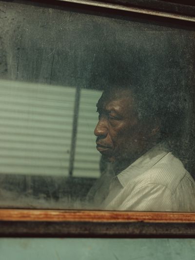 Window Portrait Photography Poster. poster