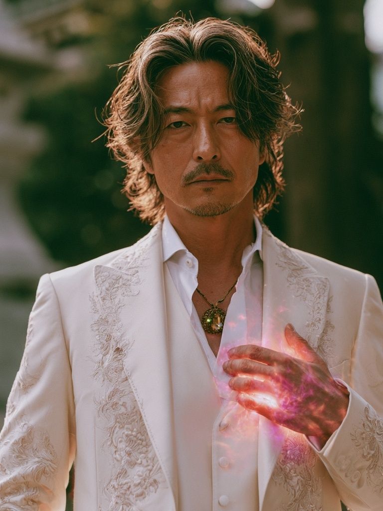 Mystic Man Portrait Print. poster — photography art