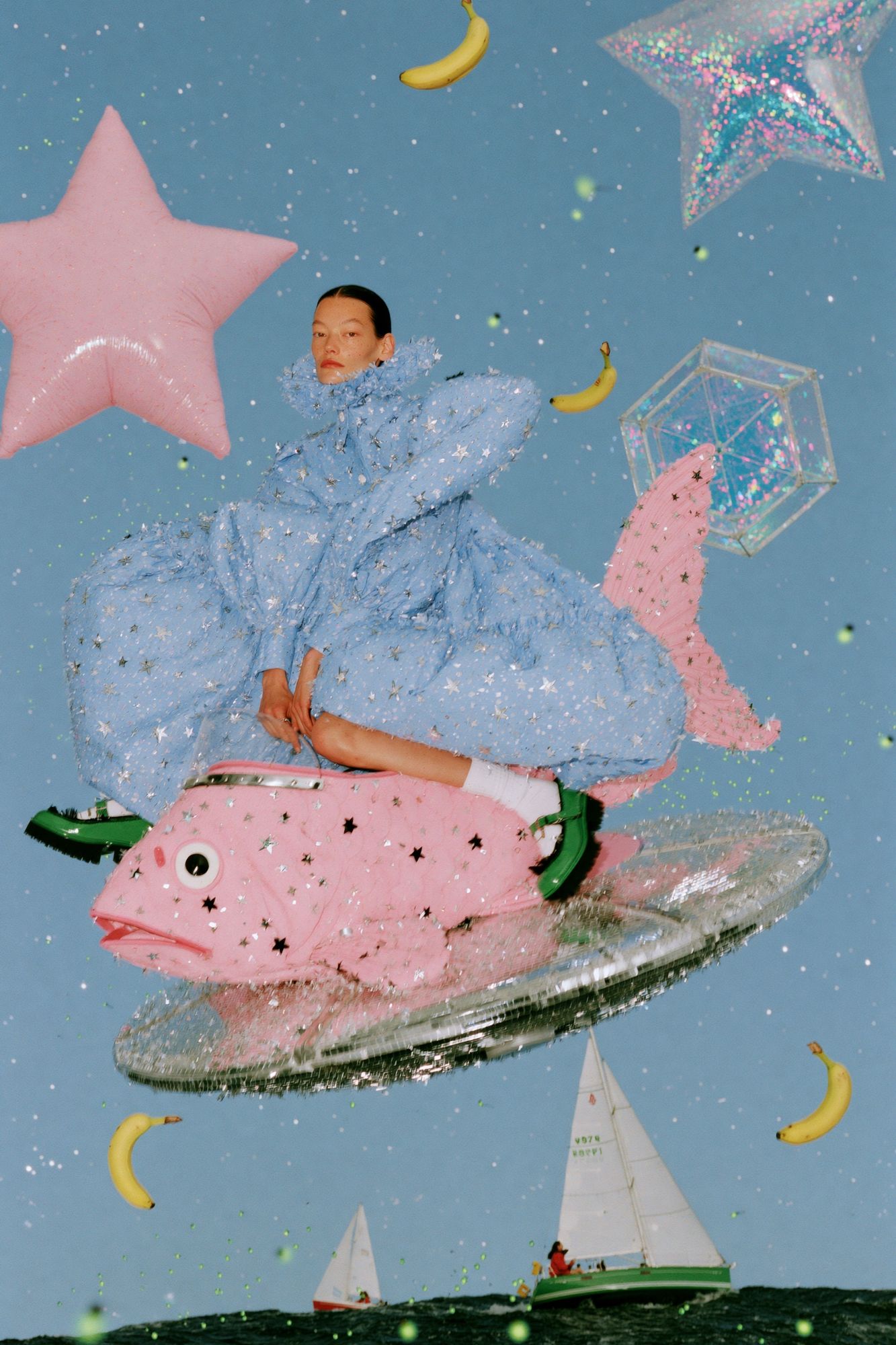 Surreal Sailor Dreamscape Poster. poster — photography art