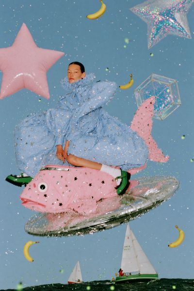 Surreal Sailor Dreamscape Poster. poster