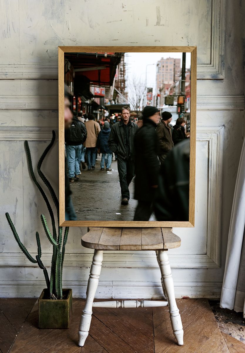 Urban Street Portrait Photography Poster. room preview