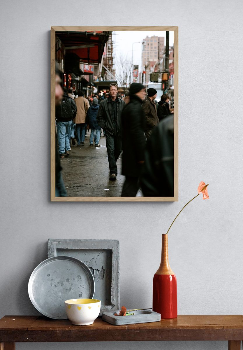 Urban Street Portrait Photography Poster. — room view 3