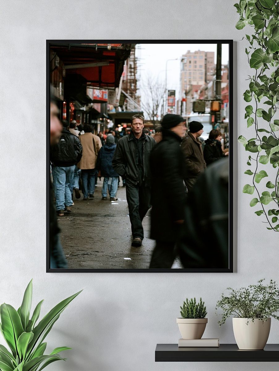 Urban Street Portrait Photography Poster. — room view 4