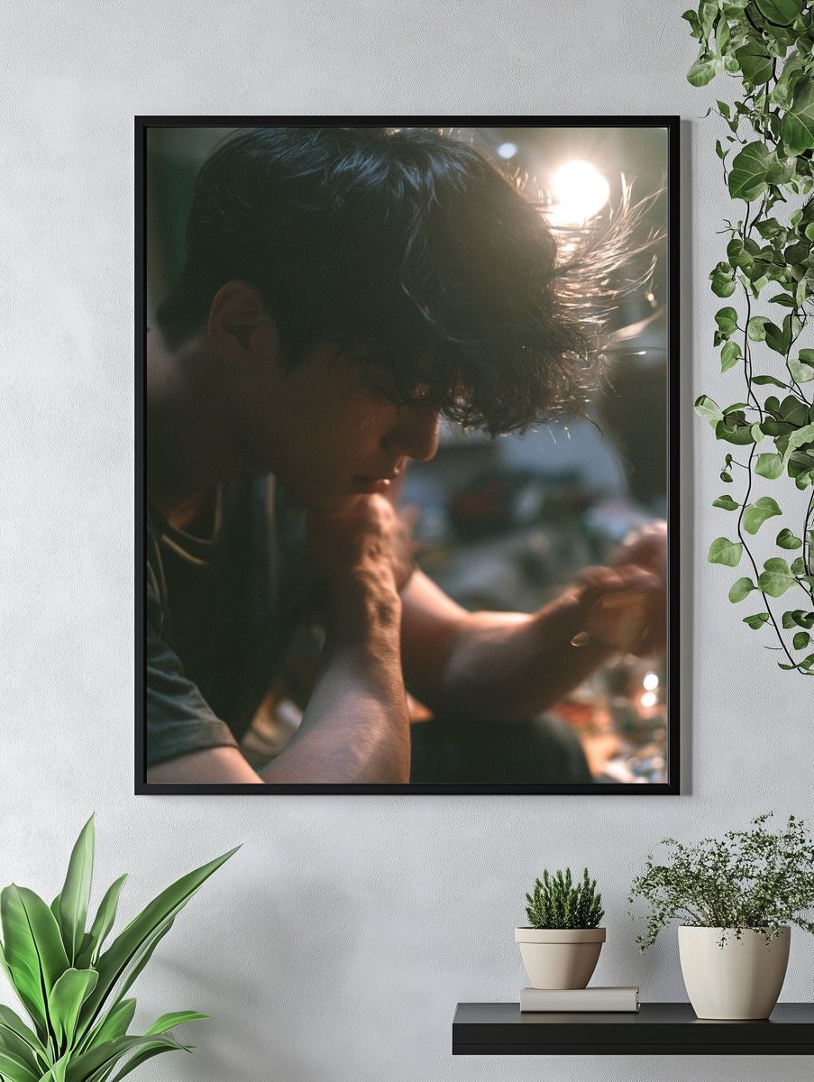 Intimate Portrait Photography Poster. — room view 4
