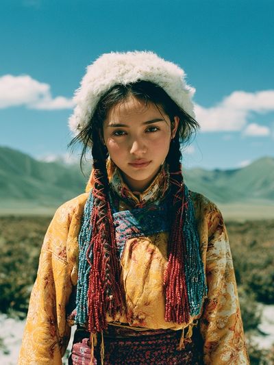 Mountain Portrait Photography Poster. poster print