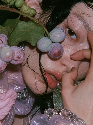 Grape Portrait Photography Poster. poster — photography art