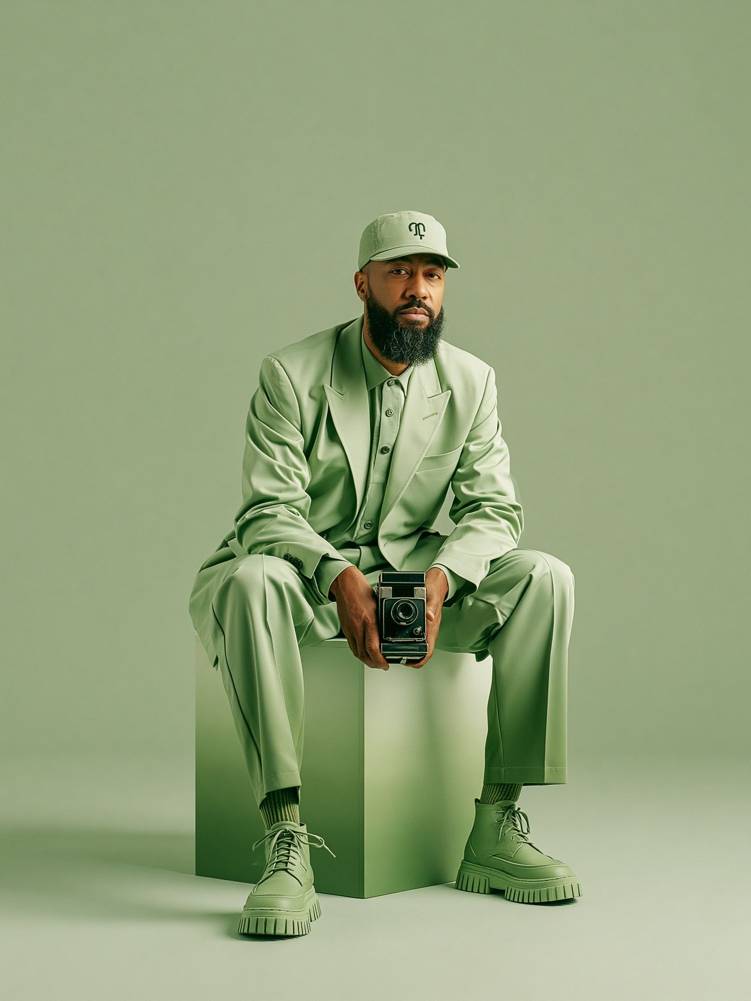 Mint Green Portrait Photography Poster. poster — photography art