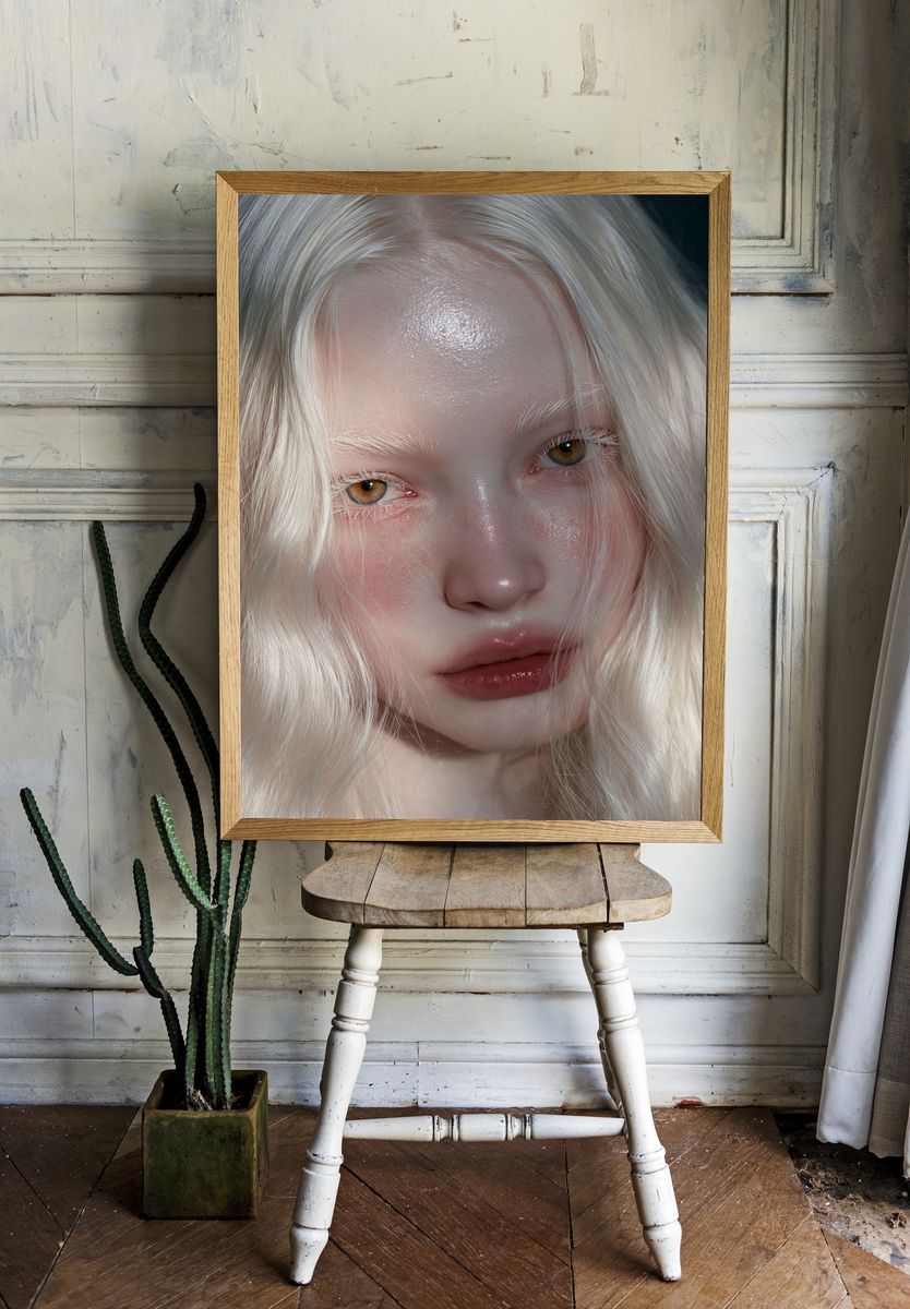 Platinum Portrait Photography Poster. — room view 1