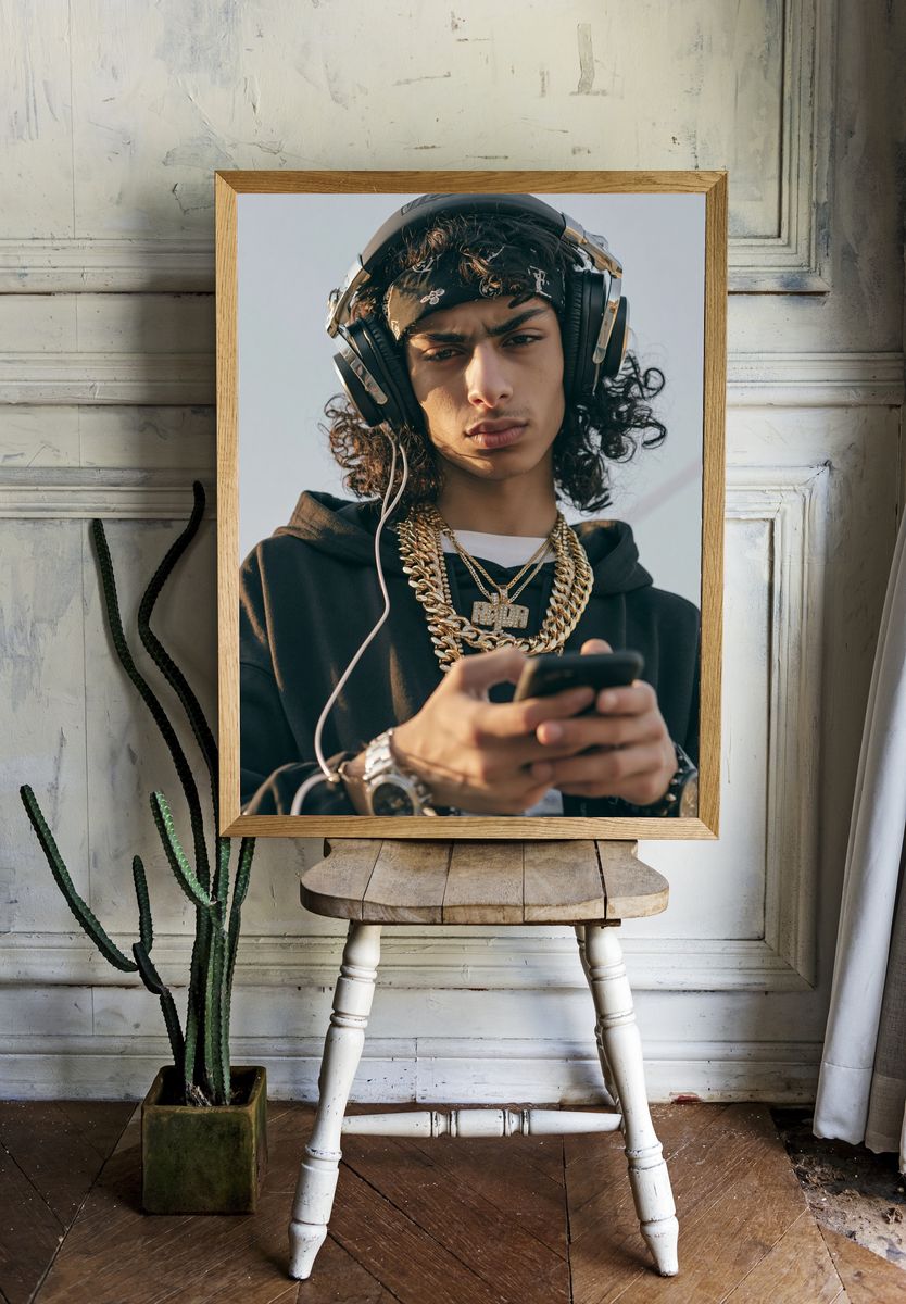 Urban Portrait Photography Poster. room preview