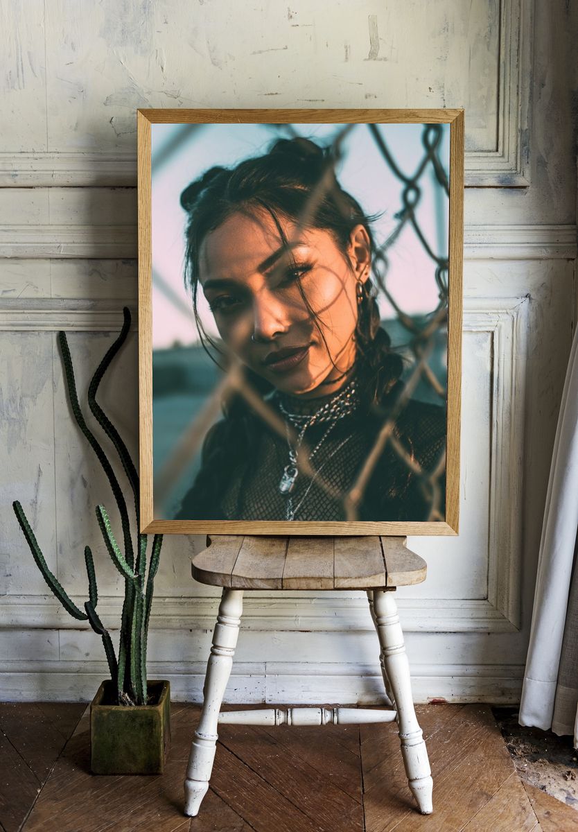 Urban Portrait Photography Poster. room preview