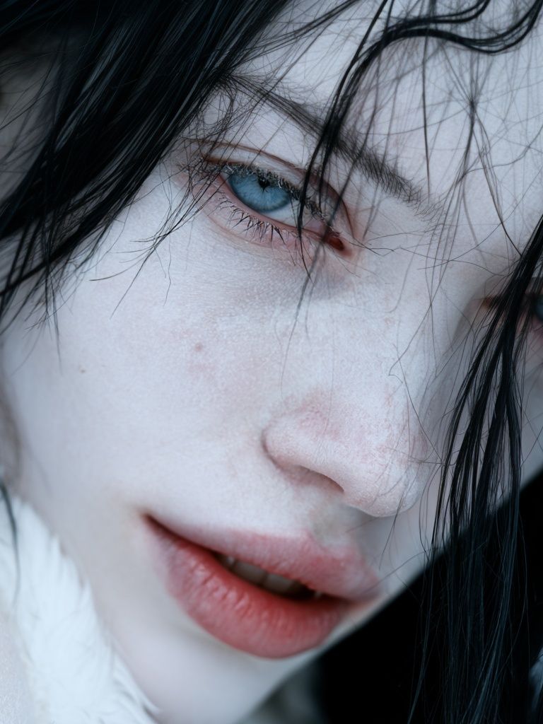 Ethereal Portrait Photography Poster. poster detail