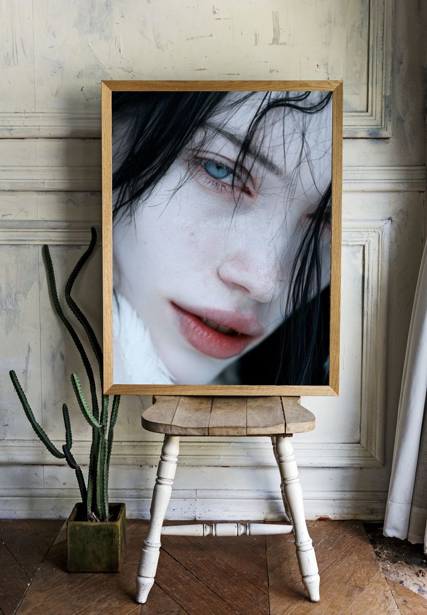 Ethereal Portrait Photography Poster. — room view 1