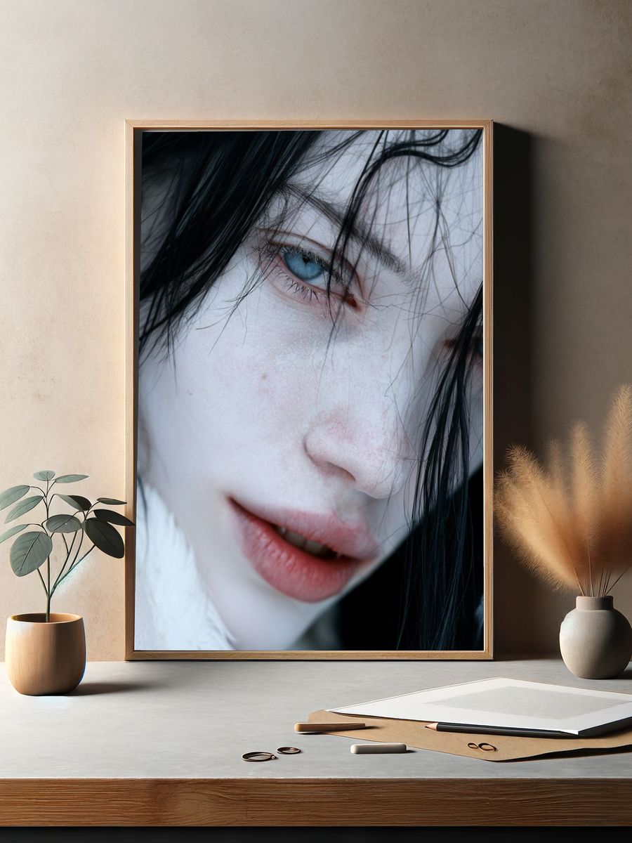 Ethereal Portrait Photography Poster. — room view 2