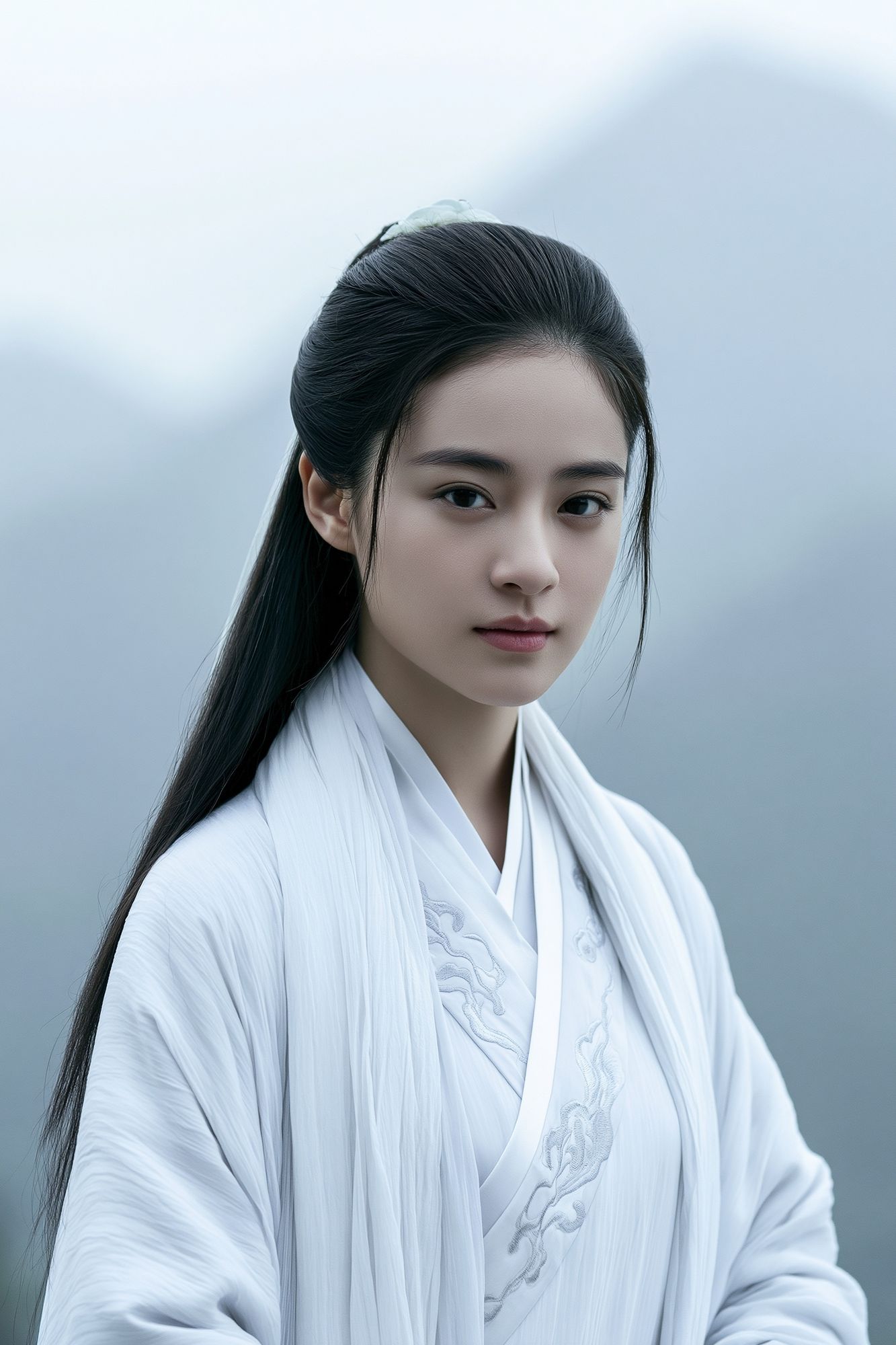 Serene Portrait Photography Poster. poster detail
