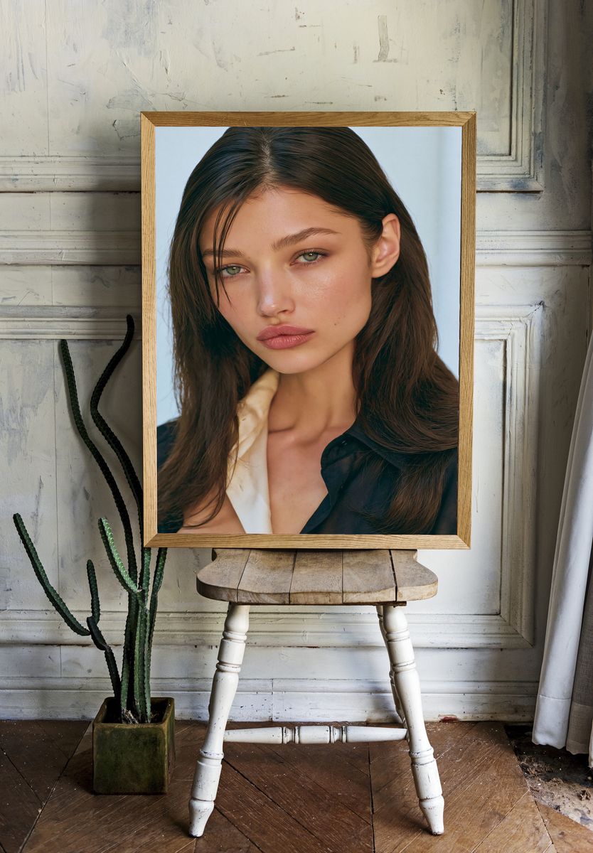 Editorial Portrait Photography Poster. — room view 1