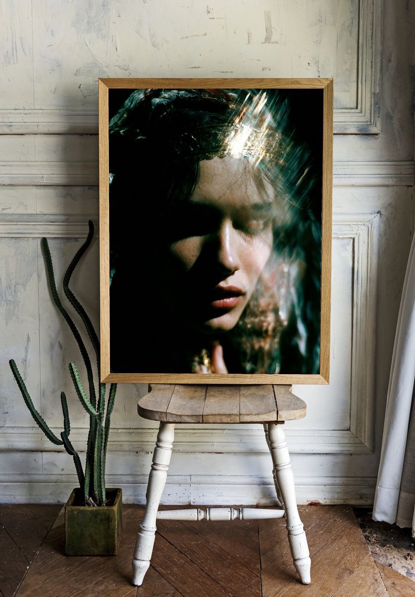 Dreamy Portrait Photography Poster. room preview