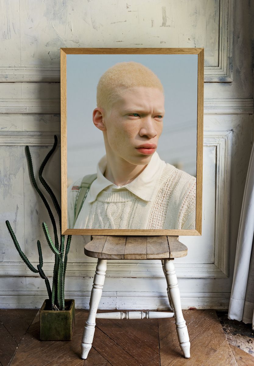Soft Portrait Photography Poster. room preview