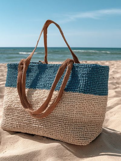 Beach Tote Bag Photography Poster.