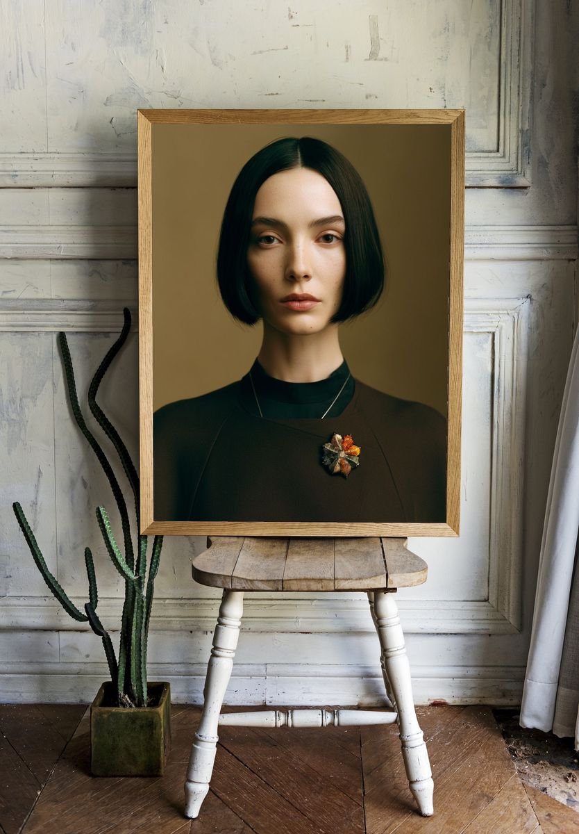 Elegant Portrait Photography Poster. room preview