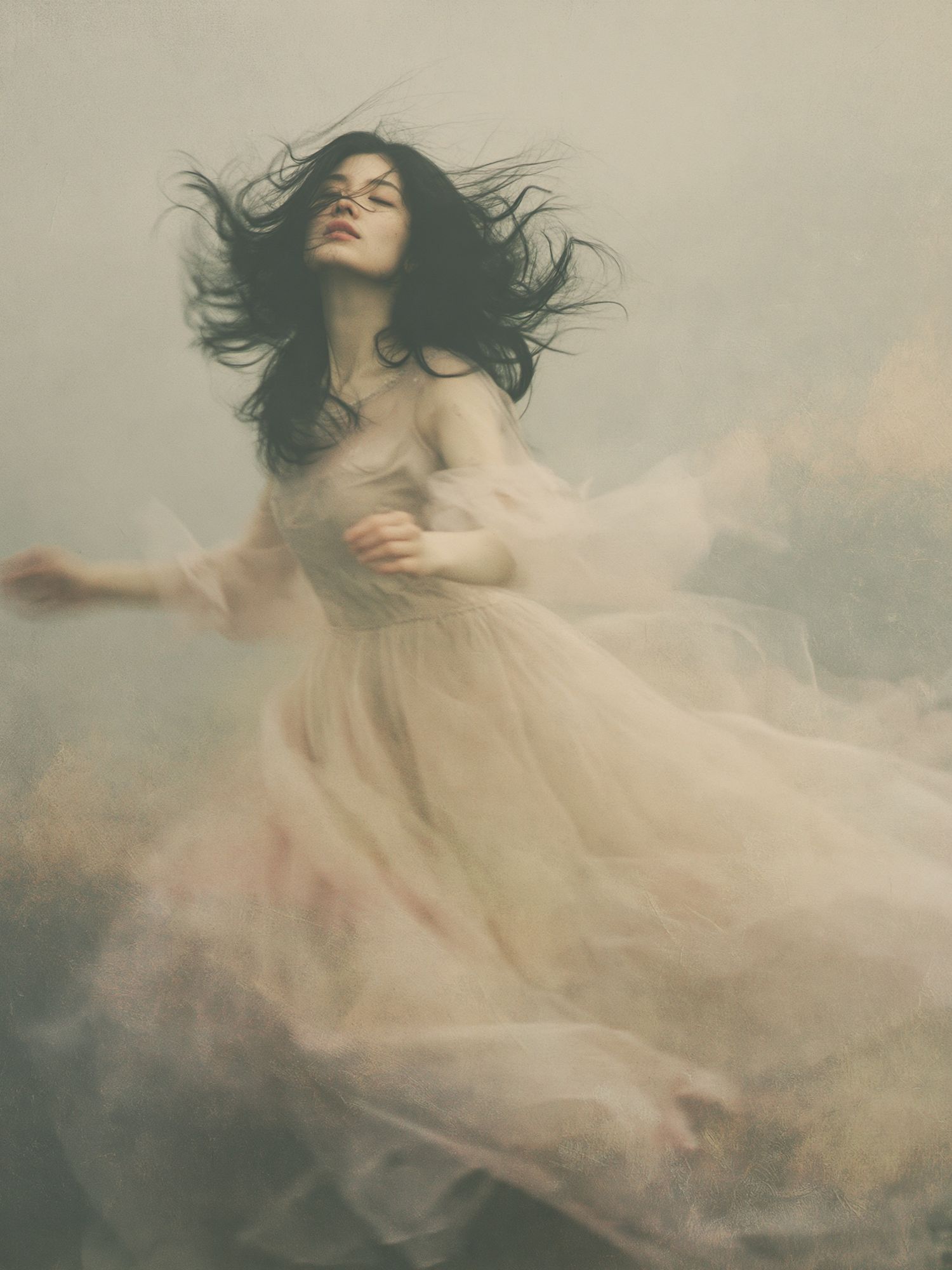 Dreamy Portrait Photography Poster. poster — photography art