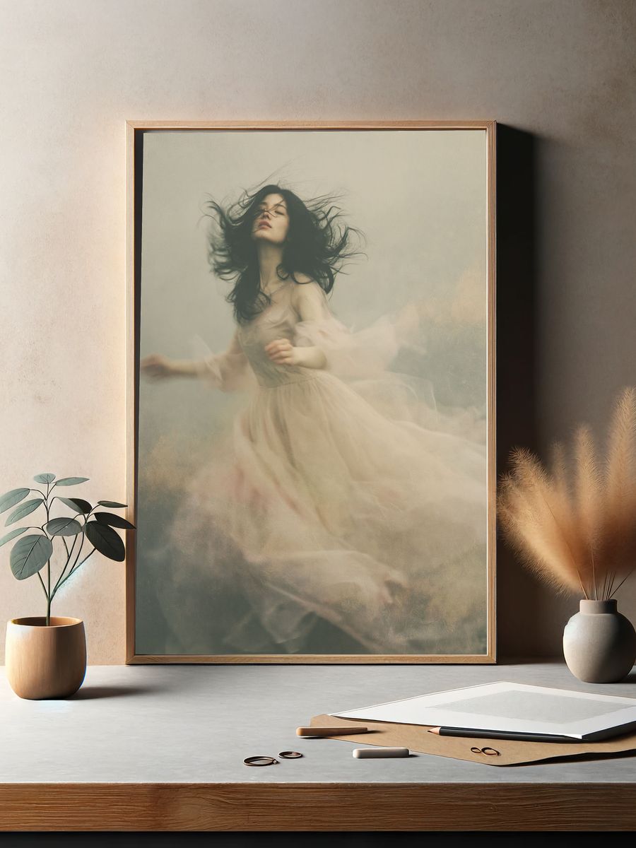 Dreamy Portrait Photography Poster. — room view 2