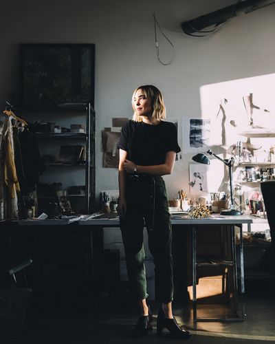 Creative Studio Portrait Photography Poster.