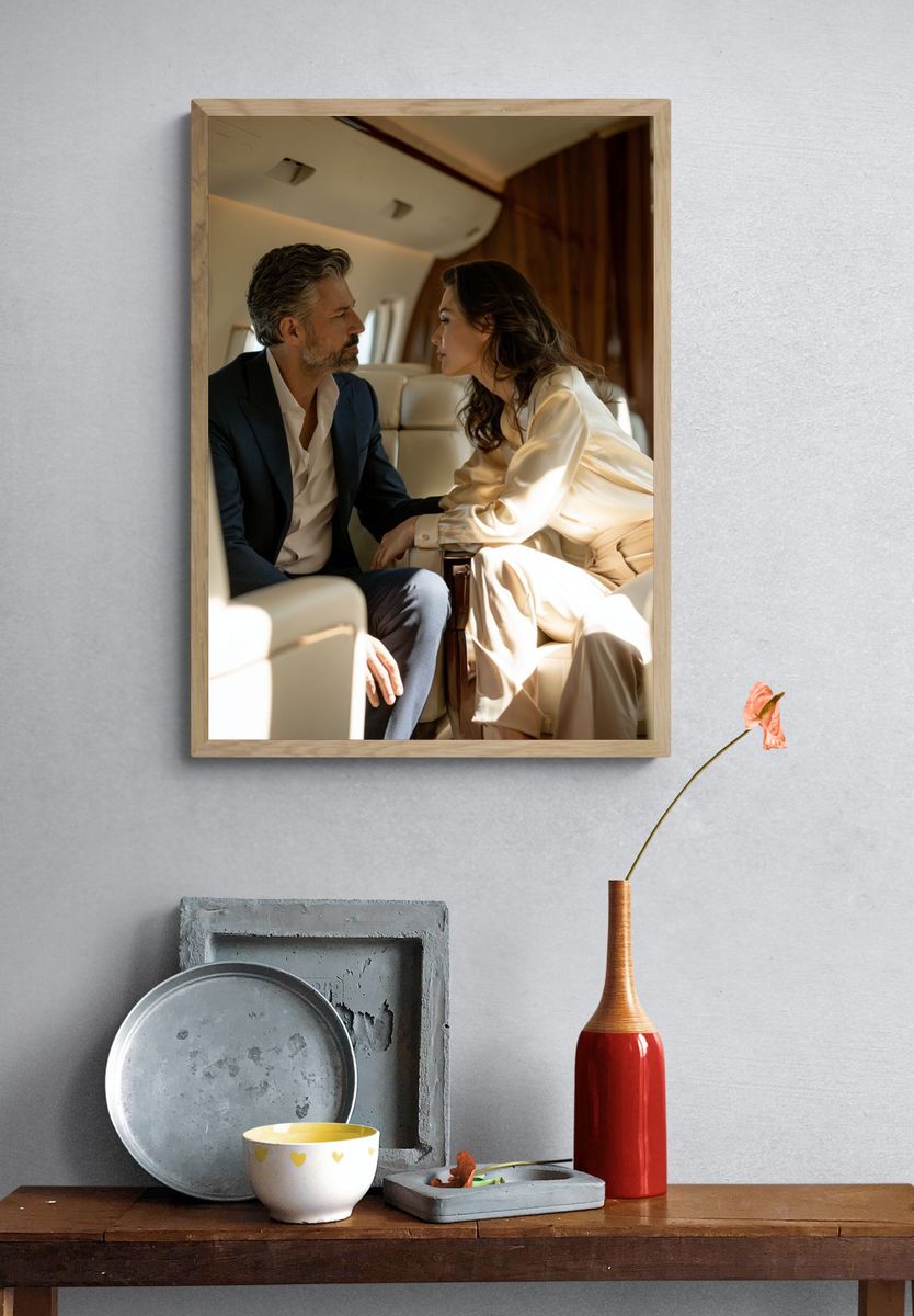 Private Jet Romance Photography Poster. — room view 3