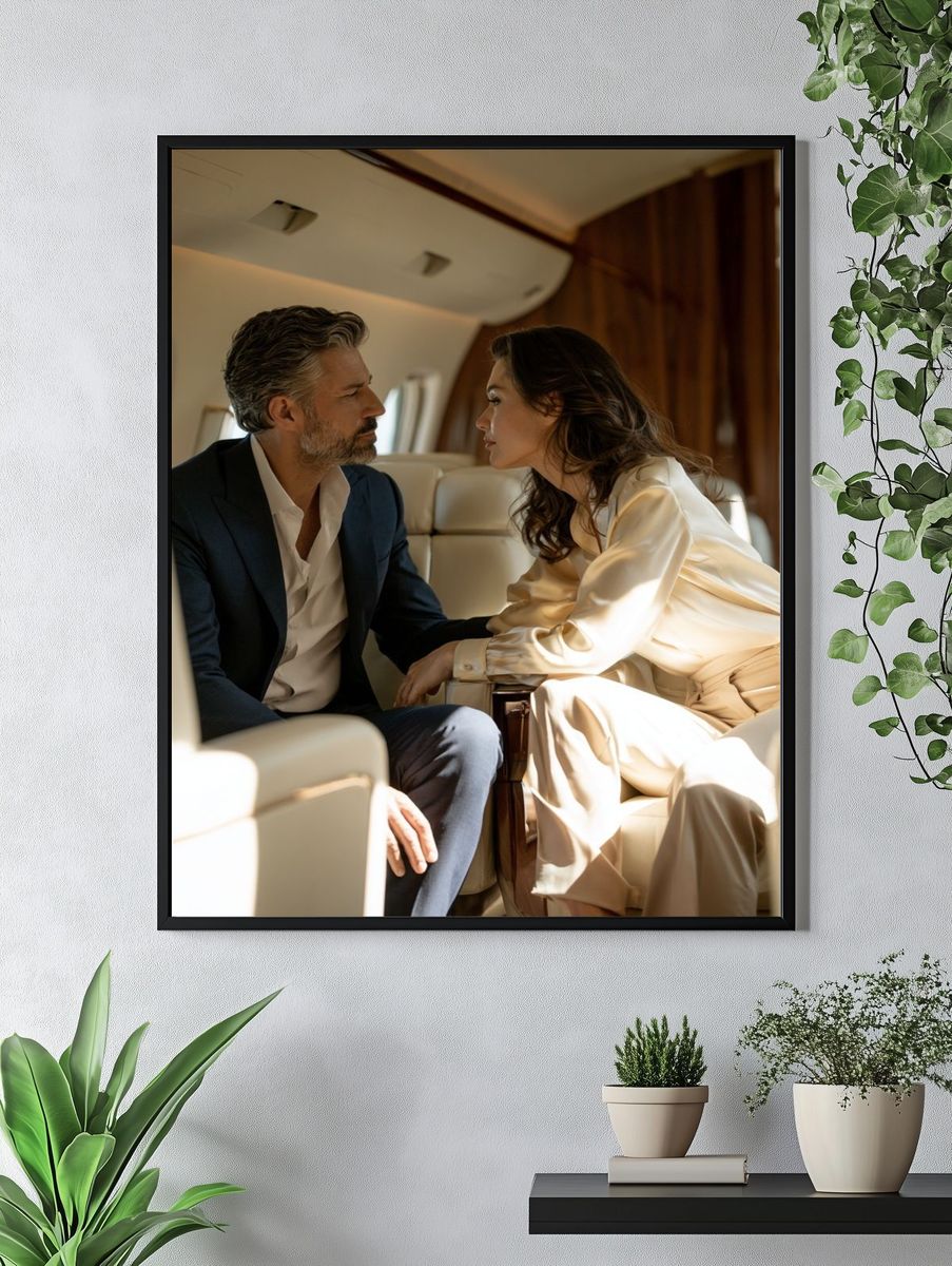 Private Jet Romance Photography Poster. — room view 4