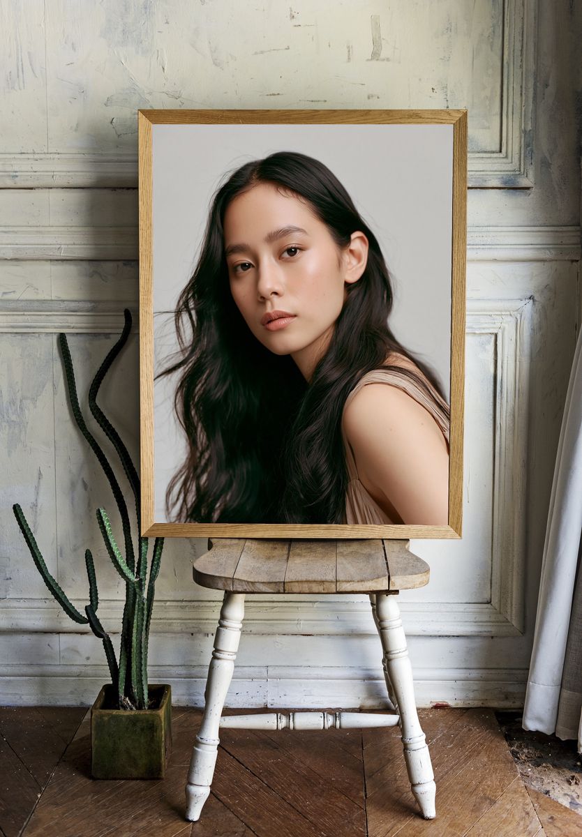 Elegant Portrait Photography Poster. room preview