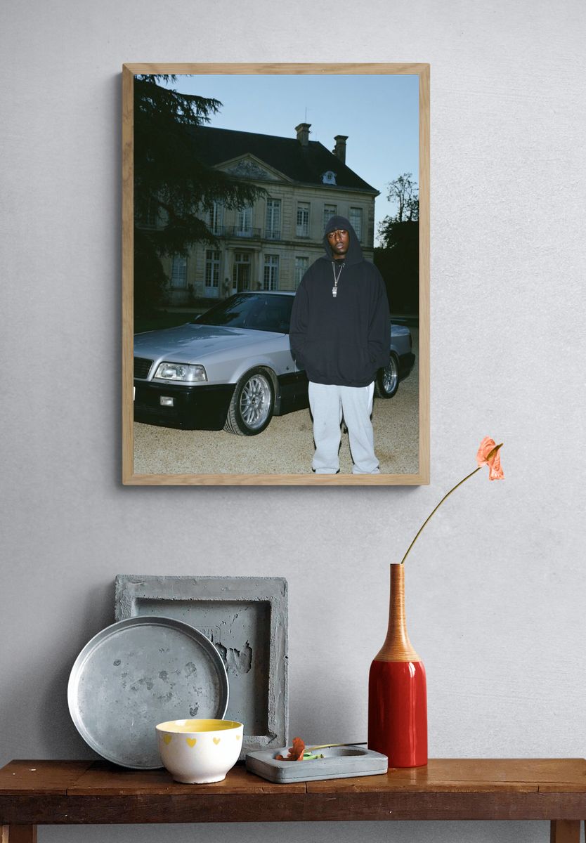 Night Portrait with Audi Poster. — room view 3