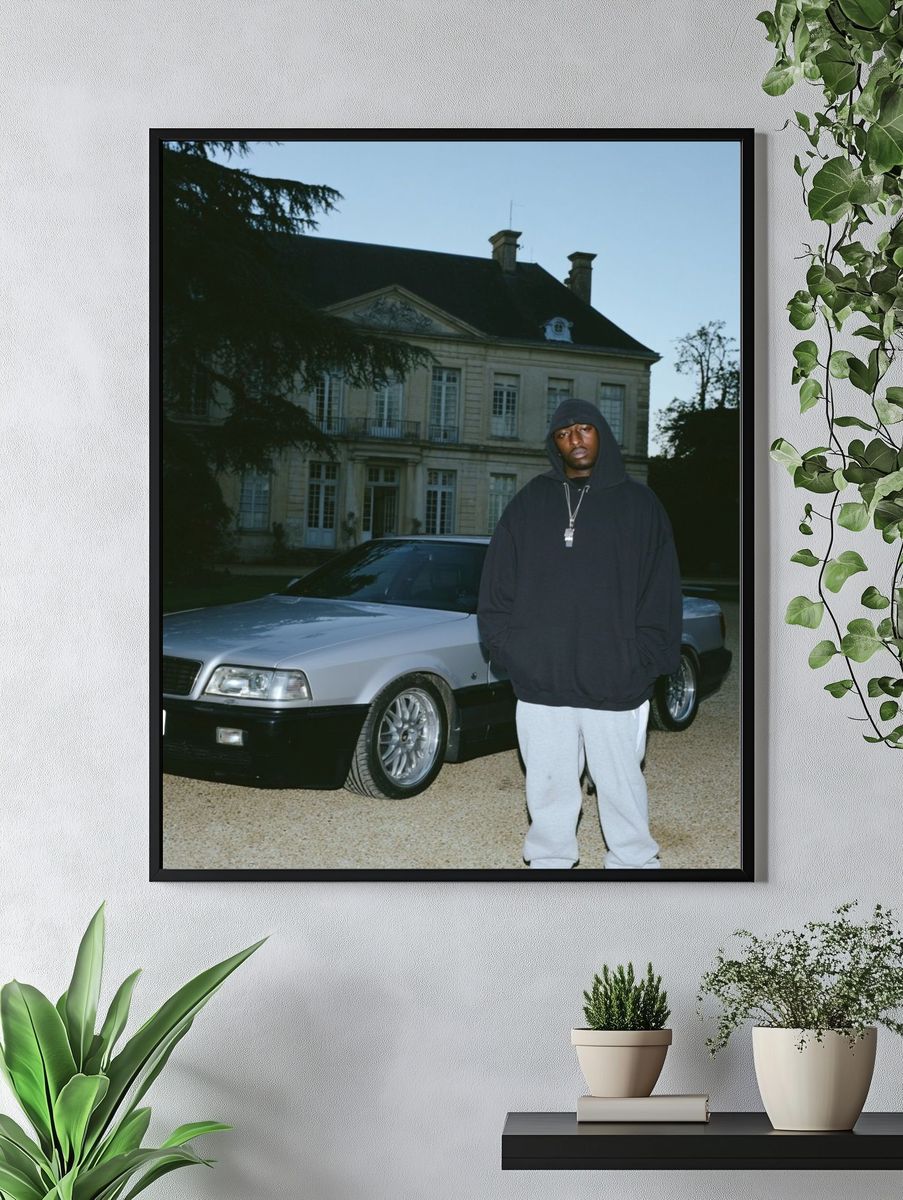 Night Portrait with Audi Poster. — room view 4