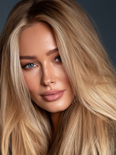 Blonde Portrait Photography Poster. poster
