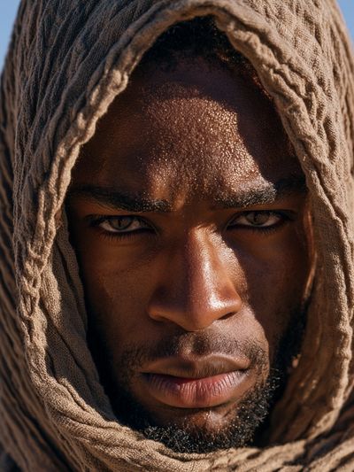 Desert Portrait Photography Poster. poster