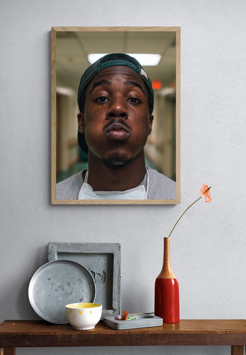 Intense Portrait Photography Poster. — room view 3