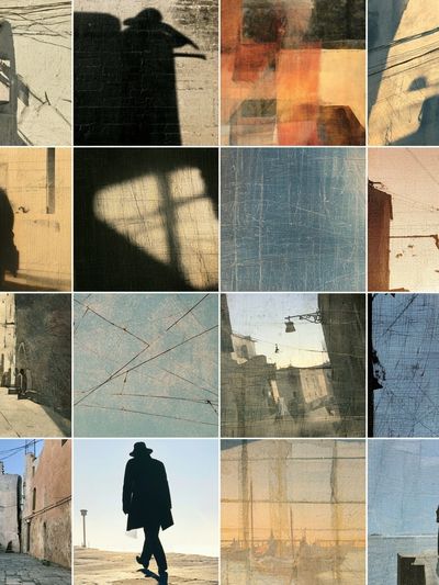 Urban Shadows Photography Poster. poster print
