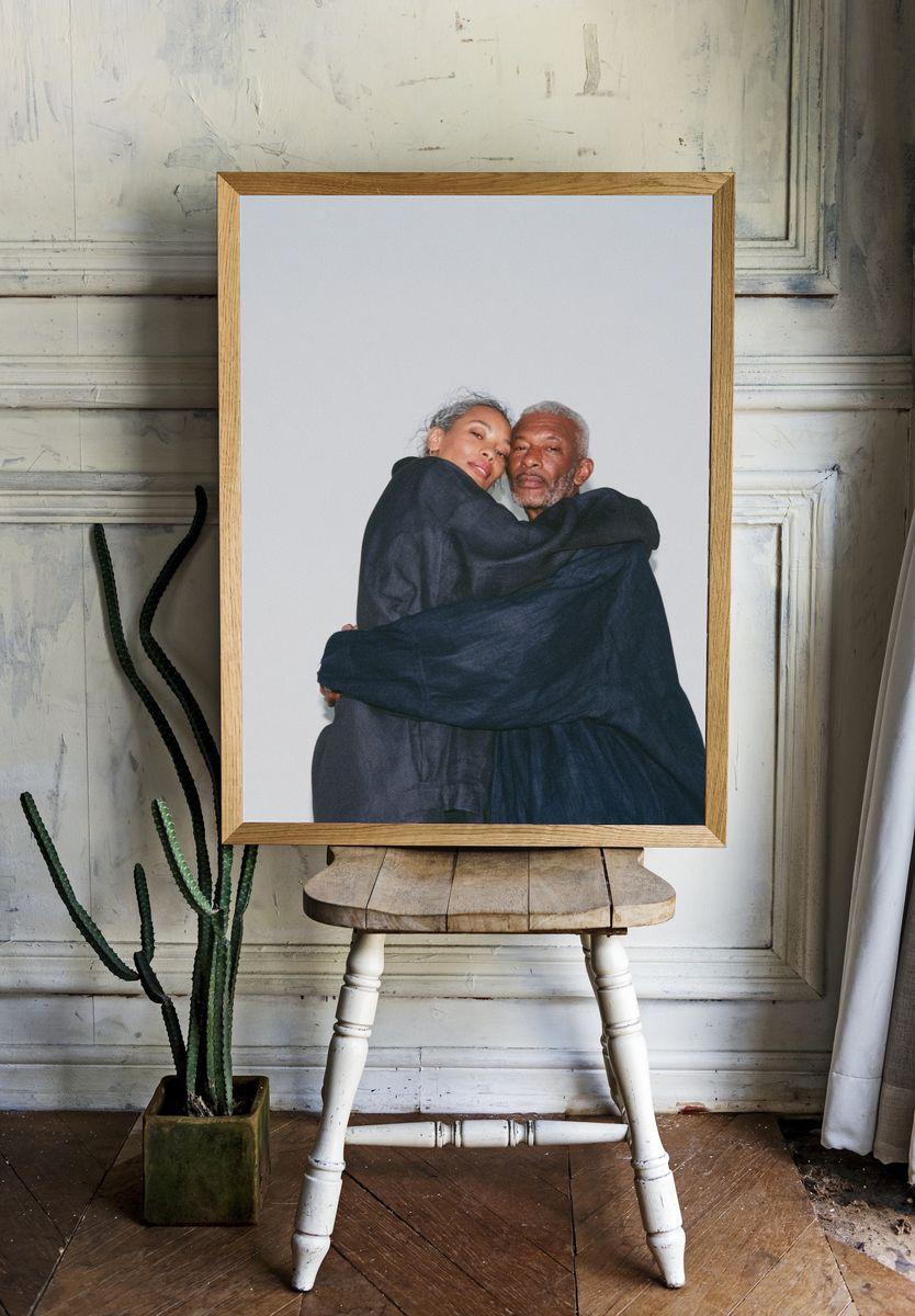 Embrace Portrait Photography Poster. — room view 1