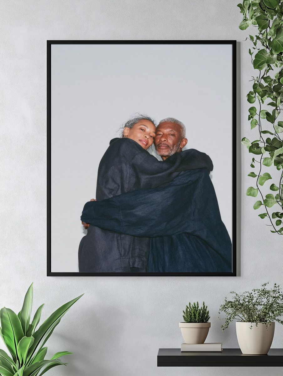 Embrace Portrait Photography Poster. — room view 4