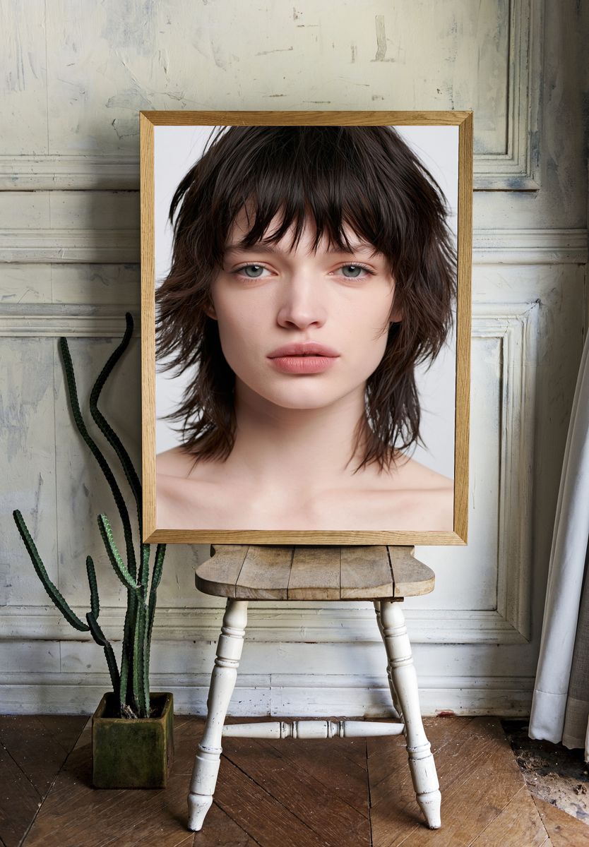 Soft Portrait Photography Poster. — room view 1