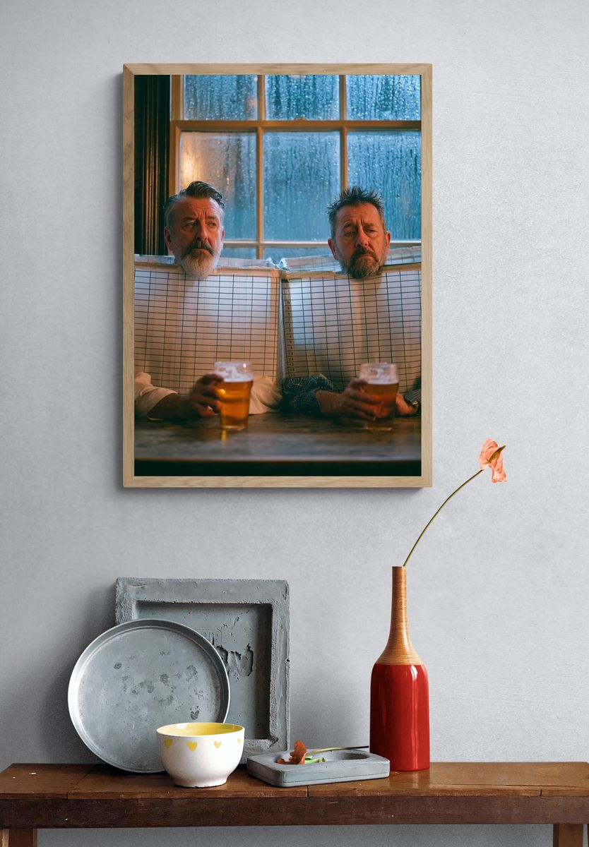 Pub Portrait Photography Poster. — room view 3