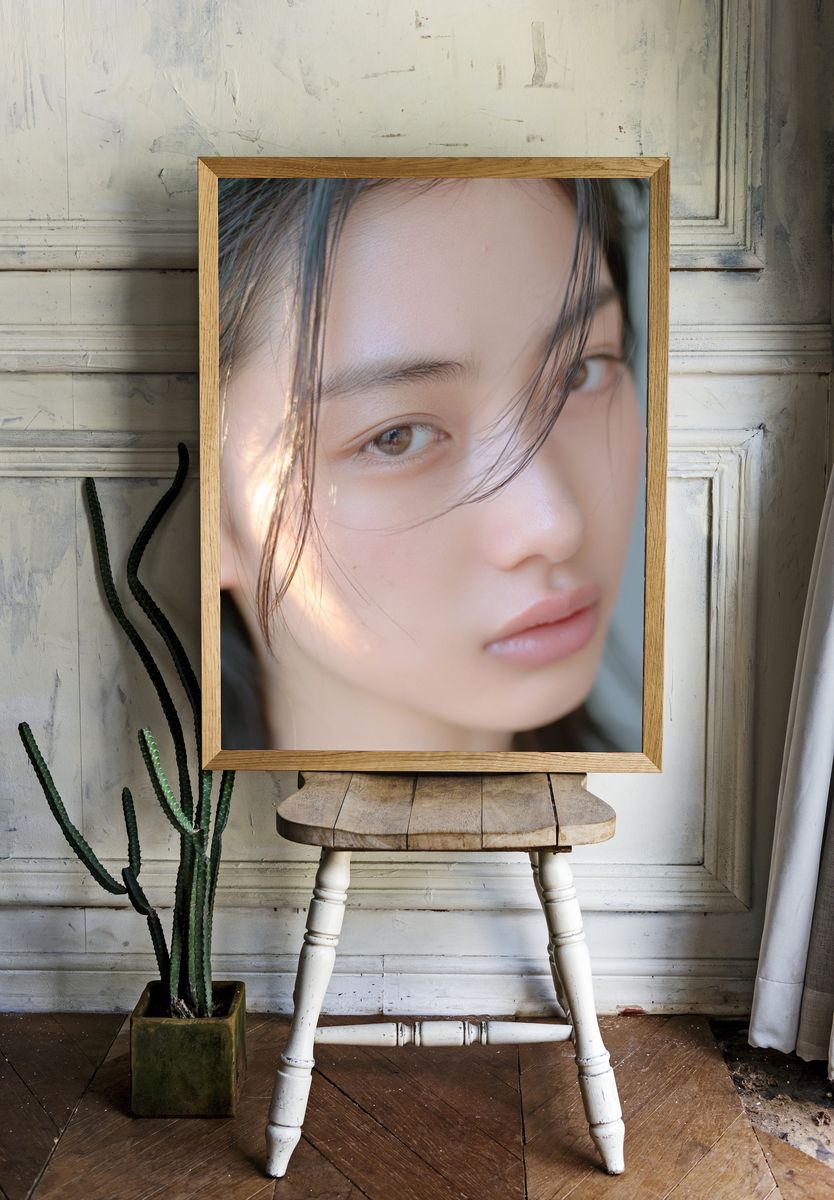Soft Light Portrait Print. — room view 1