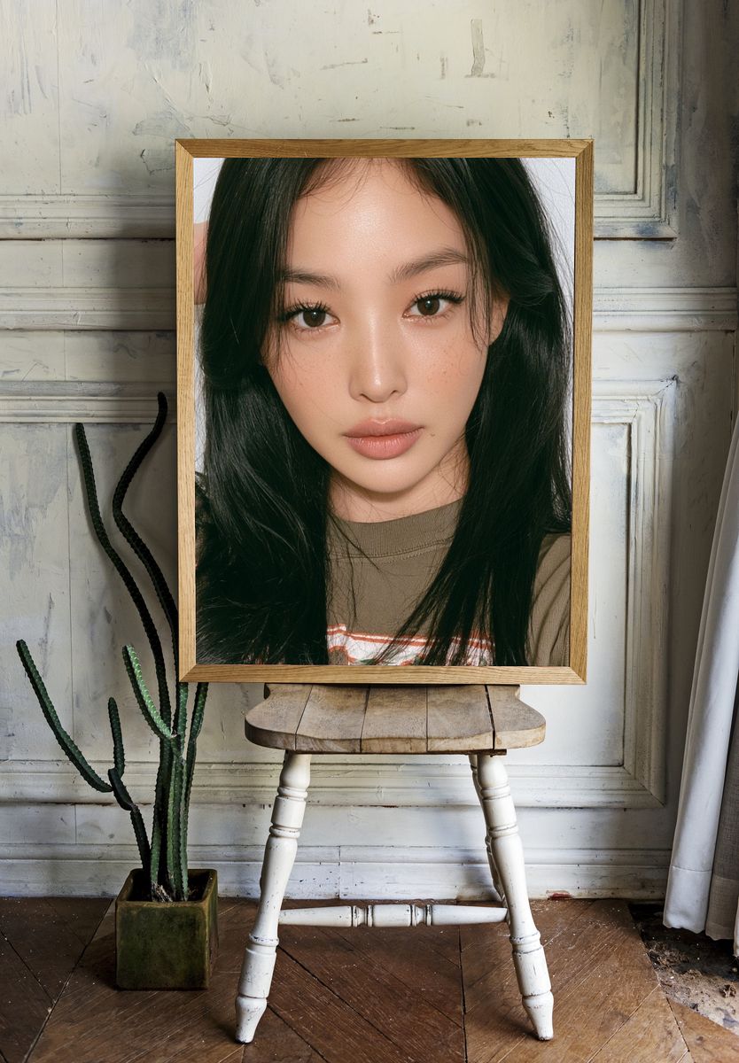 Soft Glam Portrait Poster. room preview