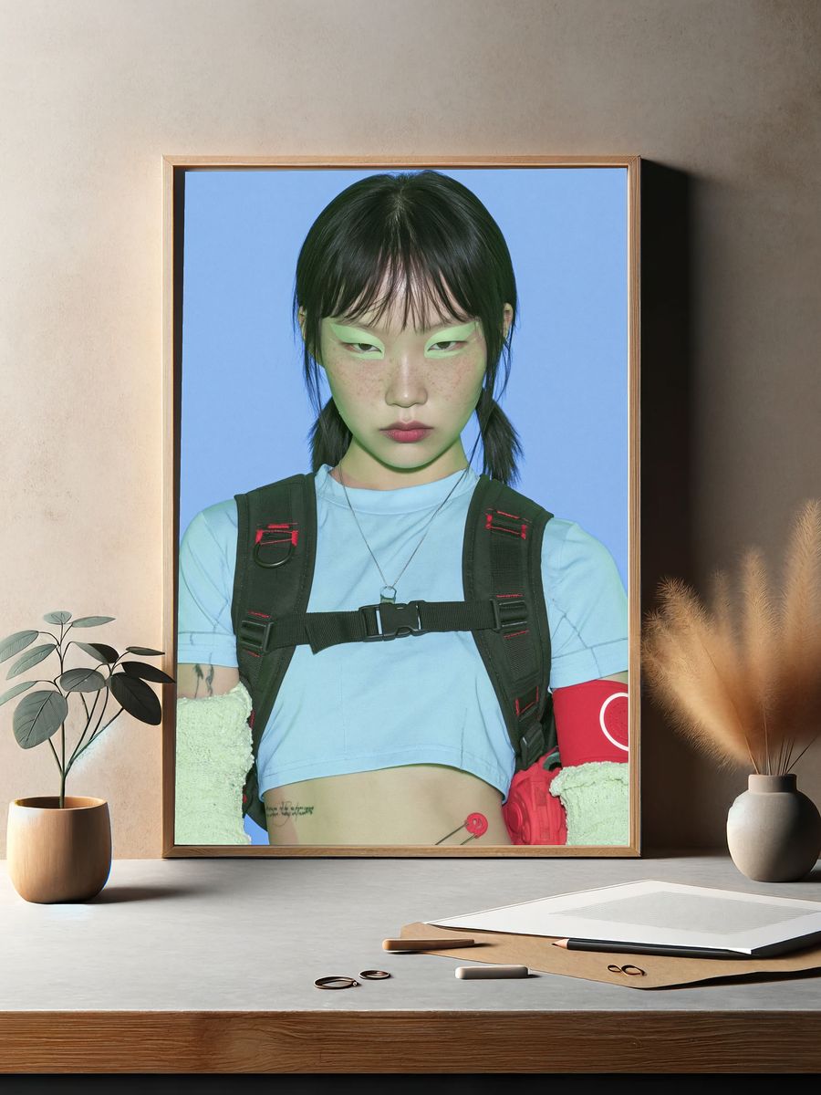Avant-Garde Portrait Photography Poster. — room view 2