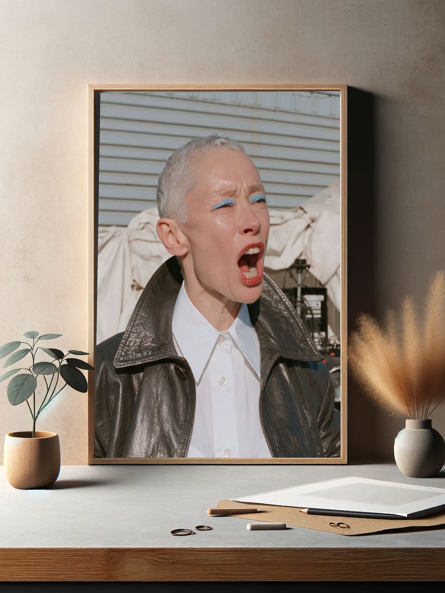 Avant-Garde Portrait Photography Poster. — room view 2