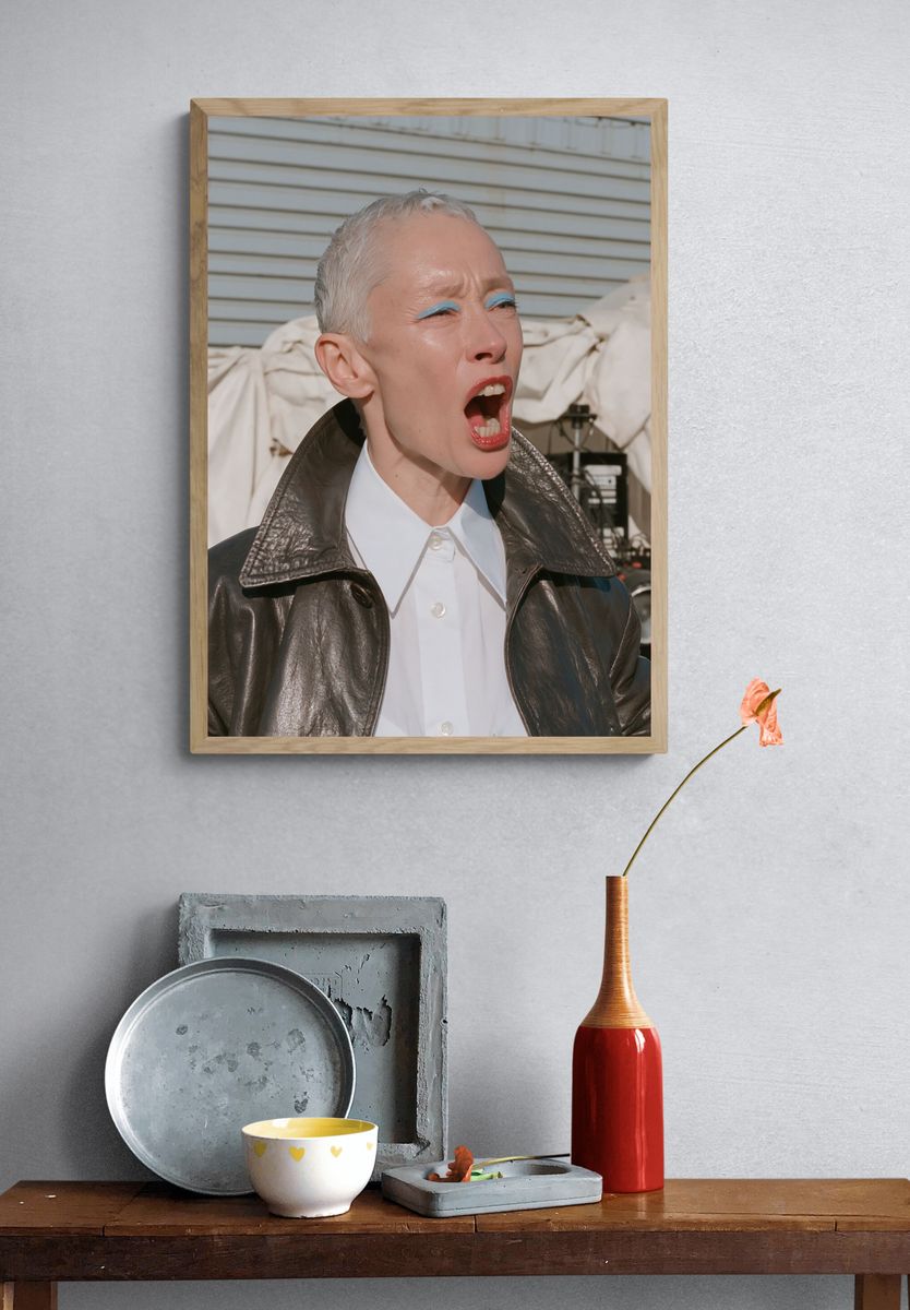 Avant-Garde Portrait Photography Poster. — room view 3